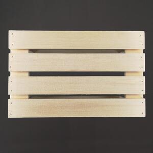 AMADEA Dřevěná paleta malá, 30 x 19 x 7 cm, český výrobek