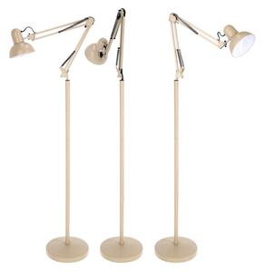Brilagi - Flexibilní stojací lampa TASKER 1xE27/60W/230V 184 cm béžová
