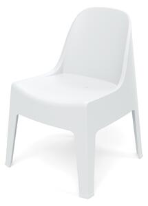Prosperplast Zahradní židle MILANES 58x60x73,5 cm bílá