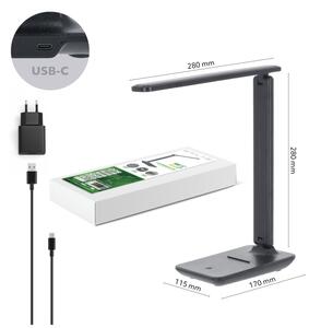 Brilagi -LED Stmívatelná stolní lampa VARIO LED/7W/230V 3000/4000/6500K antracit