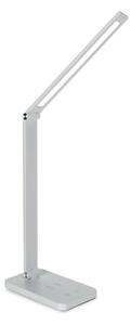Brilagi -LED Stm dotyk stol lampa s bezdr nab QI LED/7W/5V 3000/4000/6000K bílá
