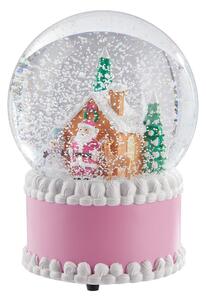 X-MAS Sněhová koule hrací 12 cm