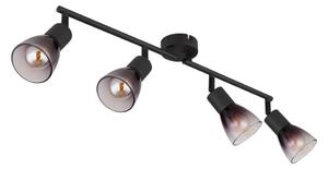 Globo 54312-4 - Bodové svítidlo SATELLA 4xE14/25W/230V černá