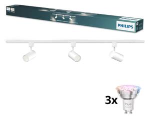 Philips-LED Stm. bodové svítidlo v l.sys. EASYLINK HUE 3xGU10/4,7W/230V 1m bílá