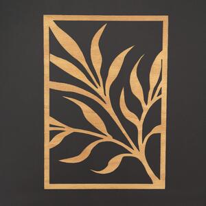 AMADEA Dřevěný obraz listy, rozměr 30 x 21 cm, český výrobek