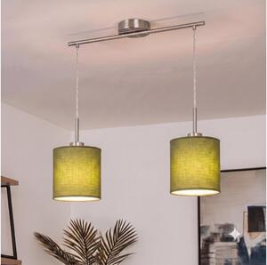 Brilagi - LED Lustr na lanku NUBILA 2xE27/60W/230V zelená