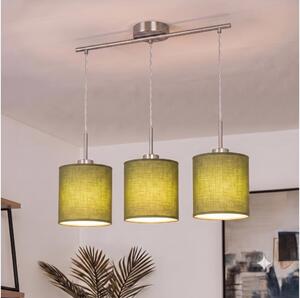 Brilagi - LED Lustr na lanku NUBILA 3xE27/60W/230V zelená