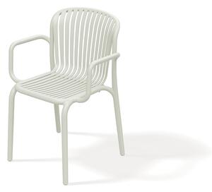 Prosperplast Zahradní židle s područkami BRENES 57,5x53x82,5 cm béžová