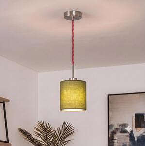 Brilagi - LED Lustr na lanku NUBILA 1xE27/60W/230V pr. 14 cm červená/zelená