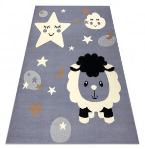 Koberec BCF FLASH Sheep 4000 ovce - šedý