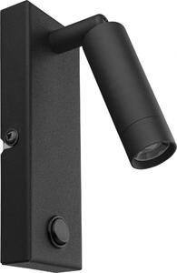 TK Lighting Enzo nástěnné svítidlo 1x3 W černá 4484