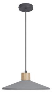 Ledvance - Lustr na lanku DECOR CONCRETE 1xE27/15W/230V pr. 32 cm beton šedá