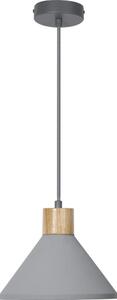 Ledvance - Lustr na lanku DECOR CONCRETE 1xE27/15W/230V pr. 22 cm beton šedá