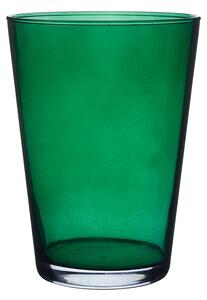 Altom Skleněná váza zelená, 19,5 cm, Roza
