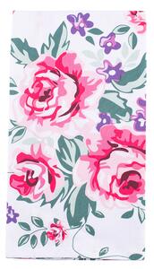 Altom Květinová utěrka, 45x60cm, fialová, bílá, Charlotta Barva: Bílá