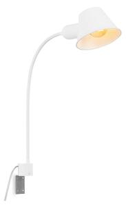 Briloner 2079-016 - Nástěnná flexibilní lampa 1xE27/10W/230V bílá