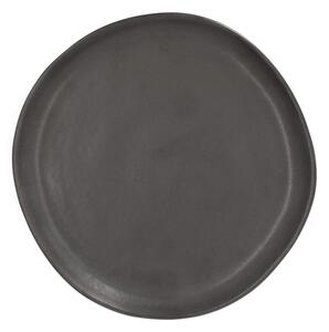 Dezertní talíř hnědý, 21 cm, Solia