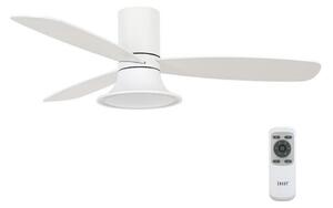 Lucci Air 210661-LED Stmívatelný ventilátor FLUSSO 1xGX53/18W/230V dřevo/bílá+DO