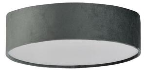 Searchlight 23298-2GY - Stropní svítidlo DRUM PLEAT 2xE27/15W/230V šedá