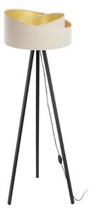 Stojací lampa GALAXY 1xE27/60W/230V krémová/wenge