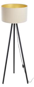 Stojací lampa STANDART 1xE27/60W/230V krémová/wenge