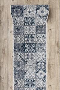 Běhoun HEOS 78586 krém / nebeský PATCHWORK, lisabonský obklad