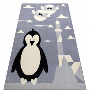 Koberec BCF FLASH Penguin 3997 - tučňák šedý