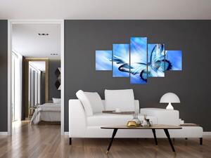 Obraz - Motýl, symbol naděje (125x70 cm)