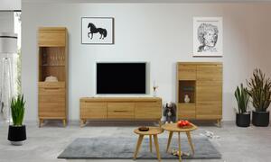 Dubový nábytek do obývacího pokoje kolekce Praha