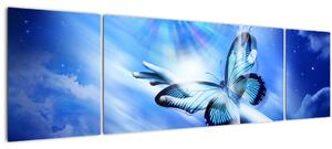 Obraz - Motýl, symbol naděje (170x50 cm)