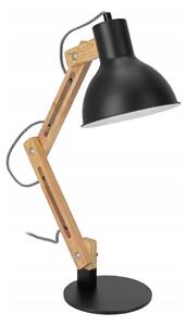 Stolní lampa 1xE27/40W/230V černá