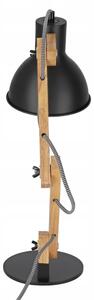 Stolní lampa 1xE27/40W/230V černá