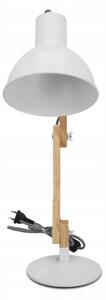 Stolní lampa 1xE27/40W/230V bílá