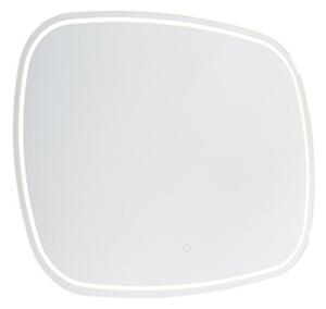 Moderní koupelnové zrcadlo 60x80 cm vč. LED s dotykovým stmívačem IP44 - Miral