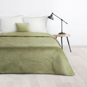 Sametový přehoz na postel Luiz4 světle zelený new
