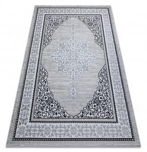 Koberec GLOSS 8490 52 Ornament - sloní kost, šedý