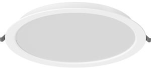 Mexen LDRR, LED stropní svítidlo na zapuštění, průměr 12 cm 30 cm, 24W, neutrální - 4000K, 2640 lm, bílá - L210-030-2440-20