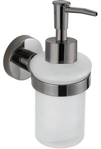 Mexen Remo, nástěnný dávkovač mýdla, černý chrom, 70507388-73