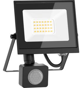 Mexen Luxpro LED reflektor s pohybovým senzorem, 20W, neutrální - 4000K, 1800 lm, černá - L235-020-40-70