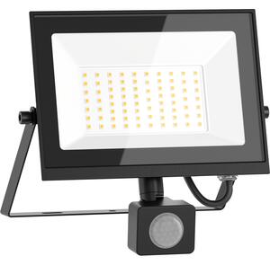 Mexen Luxpro LED reflektor s pohybovým senzorem, 50W, neutrální - 4000K, 4500 lm, černá - L235-050-40-70