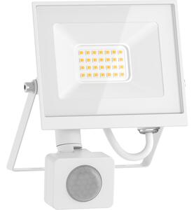 Mexen Luxpro+ LED reflektor s pohybovým senzorem, 20W, neutrální - 4000K, 2200 lm, bílá - L236-020-40-20
