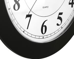 Designové plastové hodiny černé MPM E01.2460