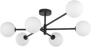 TK Lighting Sarius stropní světlo 6x6 W bílá-černá 4734