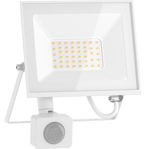 Mexen Luxpro+ LED reflektor s pohybovým senzorem, 30W, neutrální - 4000K, 3300 lm, bílá - L236-030-40-20