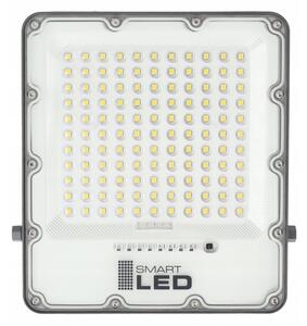 LED Stmívatelný solární reflektor LED/150W/3,2V 5000K 15000 mAh IP65 černá + DO