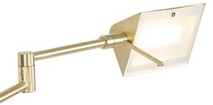 Stojací lampa mosaz včetně LED s dotykovým stmívačem - Notia