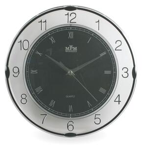 Designové plastové hodiny černé MPM E01.2436