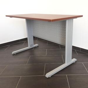 Kancelářský stůl Impress K 160x90 cm - pravý Barva: Tmavý ořech