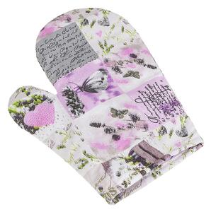 Bellatex Kuchyňská chňapka 28x18 cm Patchwork lila