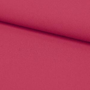 Jednobarevná látka Panama stretch MIG11 tmavě růžová, šířka 150 cm